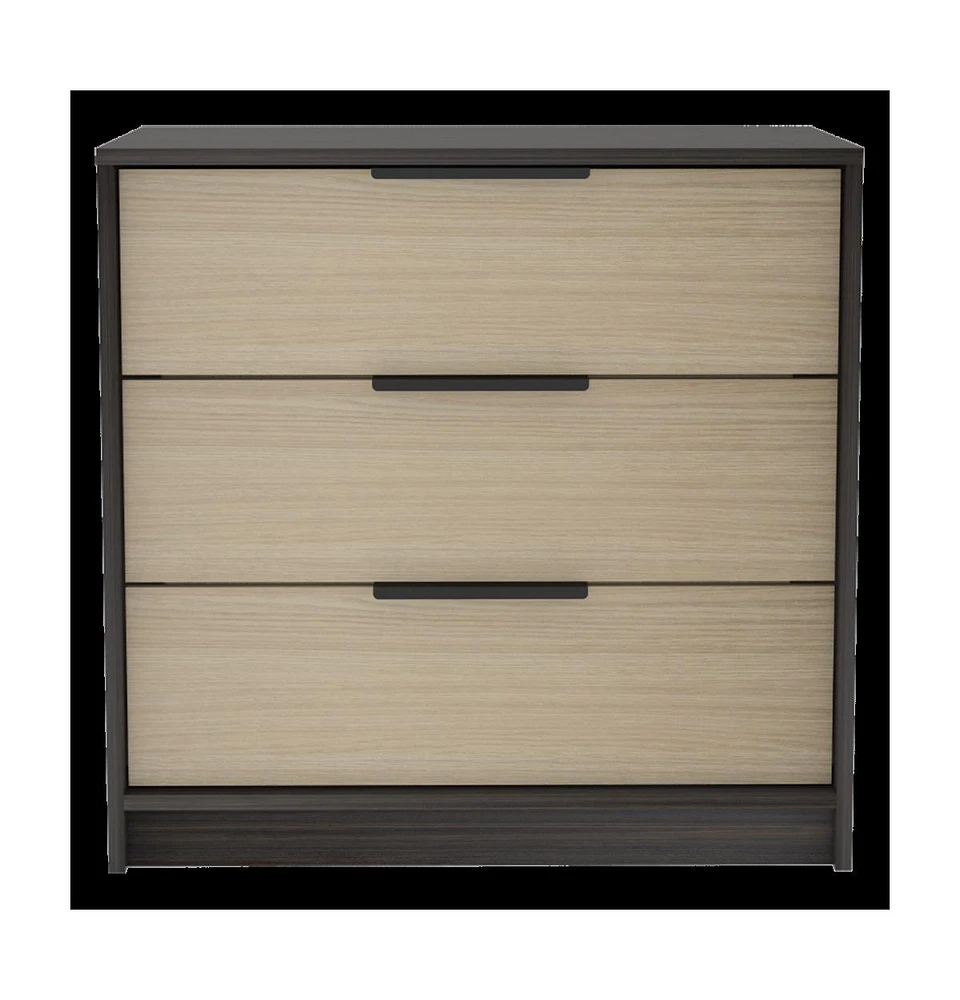 Three-Drawer Dresser for Bedroom Storage and Organization