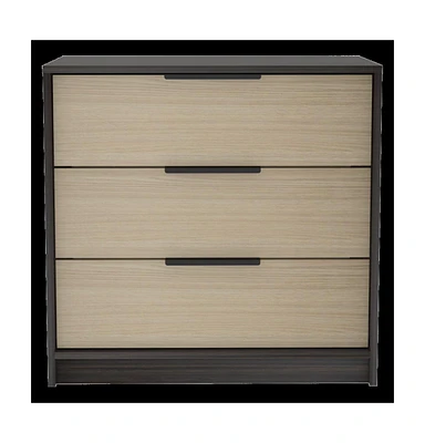 Three-Drawer Dresser for Bedroom Storage and Organization