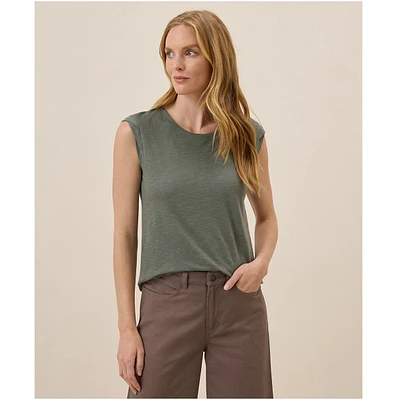 Pact Women's Cotton Featherweight Slub Muscle Tee
