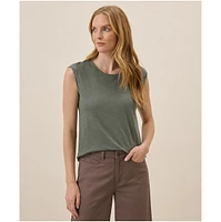 Pact Women's Cotton Featherweight Slub Muscle Tee