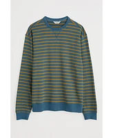 Seasalt Cornwall Men's Bolitho Striped Sweatshirt