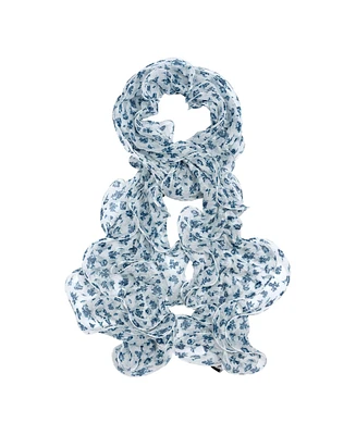 Lauren Ralph Lauren Summer Double Ruffle Scarf