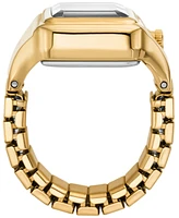 Fossil Women's Raquel Two-Hand Stainless Steel Ring Watch, 14mm