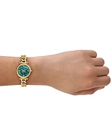 Fossil Women's Carlie Two-Hand Stainless Steel Watch, 28mm