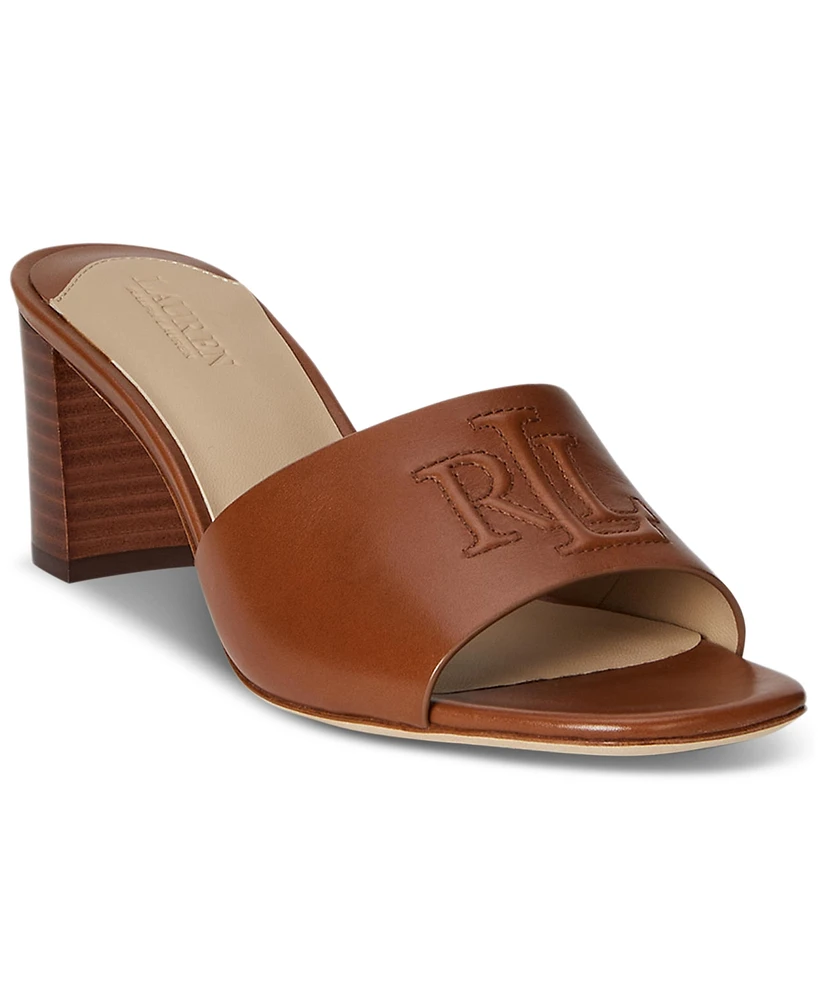 Lauren Ralph Women's Everly Block-Heel Dress Sandals