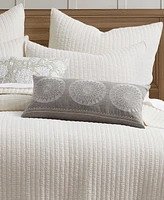 Levtex Loden Embroidered Decorative Pillow, 12" x 24"