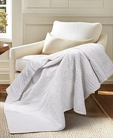 Levtex Cloud Waffle Textured Quilted Throw, 50" x 60"