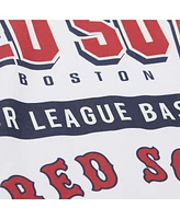 Mitchell & Ness Men's White Boston Red Sox Cooperstown Collection Team Origins Premium T-Shirt