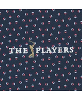 FootJoy Men's Navy The Players ProDry Bounce Print Stretch Pique Polo Shirt