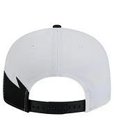 New Era Men's Black/White Colorado Rockies Jagged 9FIFTY Snapback Hat