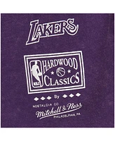 Mitchell & Ness Men's Purple Los Angeles Lakers 90s Reflective Lo-Fi Long Sleeve T-Shirt