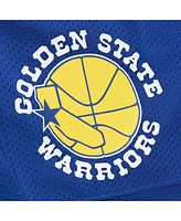 Mitchell & Ness Men's Royal Golden State Warriors Hardwood Classics Gameday Mesh Shorts