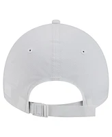New Era Men's White Detroit Lions Active Ripstop 9TWENTY Stretch-Snap Hat
