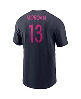 Nike Men's Alex Morgan Navy San Diego Wave Fc Core Name Number T-Shirt