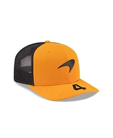 New Era Men's Orange/Black Lando Norris McLaren F1 Team Driver Replica 9SEVENTY Adjustable Trucker Hat