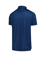 FootJoy Men's Navy The Players ProDry All Over Print Polo Shirt