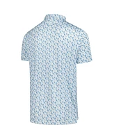 FootJoy Men's White The Players ProDry All Over Print Polo Shirt