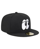 New Era Men's Black Chattanooga Lookouts Authentic Collection 59FIFTY Hat