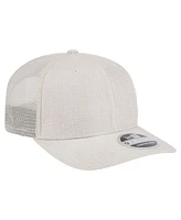 New Era Men's Light Beige Los Angeles Angels Flawless 9SEVENTY Stretch Snap Hat