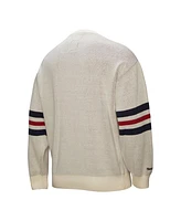 Mitchell & Ness Men's Cream Boston Red Sox Retro Pullover Sweater