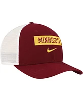 Nike Men's Maroon Minnesota Golden Gophers 2024/25 Sideline Rise Trucker Adjustable Hat