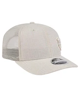 New Era Men's Natural Chicago Bears Flawless 9SEVENTY Stretch-Snap Hat
