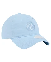 New Era Women's Light Blue Minnesota Timberwolves Colorpack 9TWENTY Adjustable Hat
