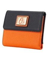 Dooney & Bourke Baltimore Orioles Flap Credit Card Wallet