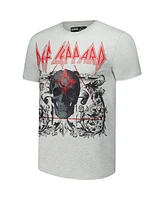 Freeze Max Men's Heather Gray Def Leppard Let's Get Rocked T-Shirt