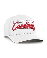 '47 Brand Men's White St. Louis Cardinals Condor Hitch Adjustable Hat
