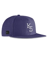Nike Men's Kansas State Wildcats On-Field True Performance Baseball Fitted Hat