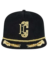 New Era Men's Black Indianapolis Colts City Originals Corduroy Skipper Golfer Snapback Hat