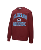 Mitchell & Ness Men's Burgundy Colorado Avalanche Playoff Win Fleece Pullover Sweatshirt