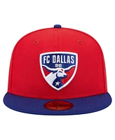 New Era Men's Red Fc Dallas 2025 Kickoff 59FIFTY Fitted Hat
