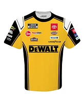 Joe Gibbs Racing Team Collection Men's Yellow Christopher Bell DeWalt Uniform T-Shirt