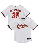 Nike Toddler White Adley Rutschman Baltimore Orioles Replica 2.0 Player Jersey