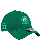 New Era Men's Boston Celtics New Era Kelly Green Victory Grove Patch 9TWENTY Adjustable Hat