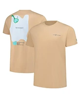 Breezy Golf Men's Gold The Players Just an Easy Par 3 T-Shirt