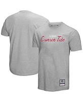 Mitchell & Ness Men's Gray Alabama Crimson Tide Elite Script T-Shirt