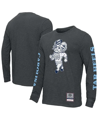 Mitchell & Ness Men's Charcoal North Carolina Tar Heels Team Pride Long Sleeve T-Shirt