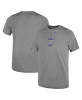 Nike Toddler Gray Lsu Tigers Legend Football Performance T-Shirt