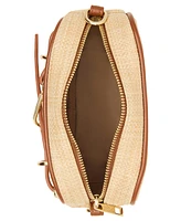 Madden Girl Millies Straw Camera Mini Crossbody Bag
