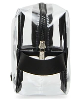 Madden Girl Eddiec Clear Zippered Pouch