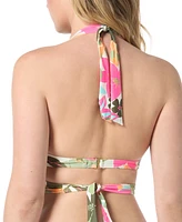 Coco Reef Women's Bra-Sized Wrap Halter Bikini Top