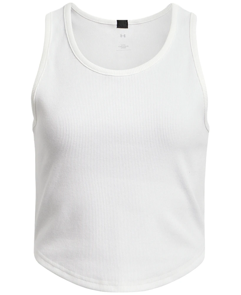 Under Armour Big Girls Rival Rib Ribbed Tank Top