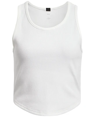 Under Armour Big Girls Rival Rib Ribbed Tank Top