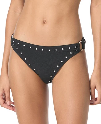 Michael Kors Women's Crepe Side-Ring Studded Bottoms