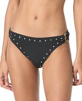 Michael Kors Women's Crepe Side-Ring Studded Bottoms
