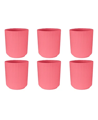 Abode Homewares Mesa Goblet Glasses, Set of 6