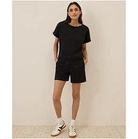 Pact Women's Organic Cotton Airplane Pull On Short